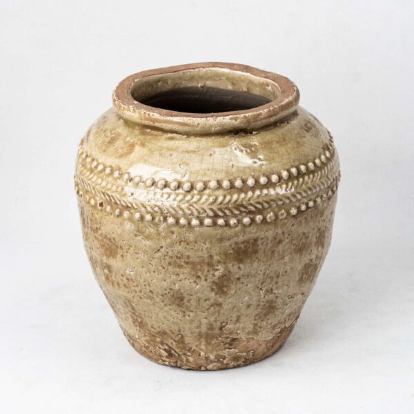 Wholesale Terra Cotta Plant Pot - Vertical Textures & Natural Patina