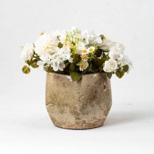Wholesale Terra Cotta Plant Pot - Vertical Textures & Natural Patina