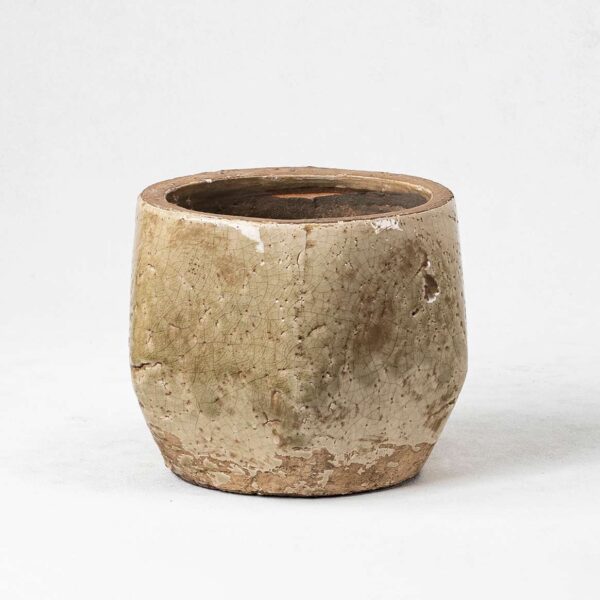 Wholesale Terra Cotta Plant Pot - Vertical Textures & Natural Patina